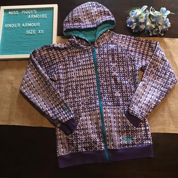 Under Armour Jackets & Blazers - Under Armour Geometric Print Jacket - EUC